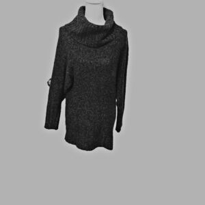 Decree charcoal gray cowl neck sweater Size medium